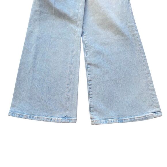 REVOLVE Jeans SPRWMN LA NEW Denim Flare Leggings Francoise Blue Size Small 26 - Picture 8 of 16